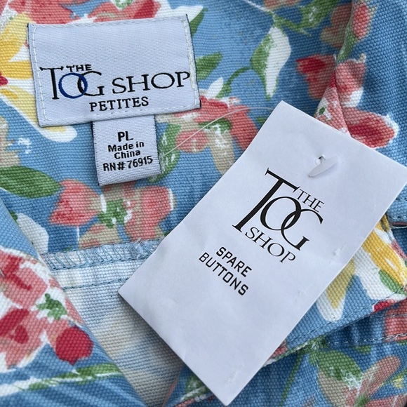 NWT floral cotton-blend jacket PL - Picture 6 of 10